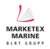 Marketex Marine BLRT Grupp logo with a red and gray stylized sail graphic.